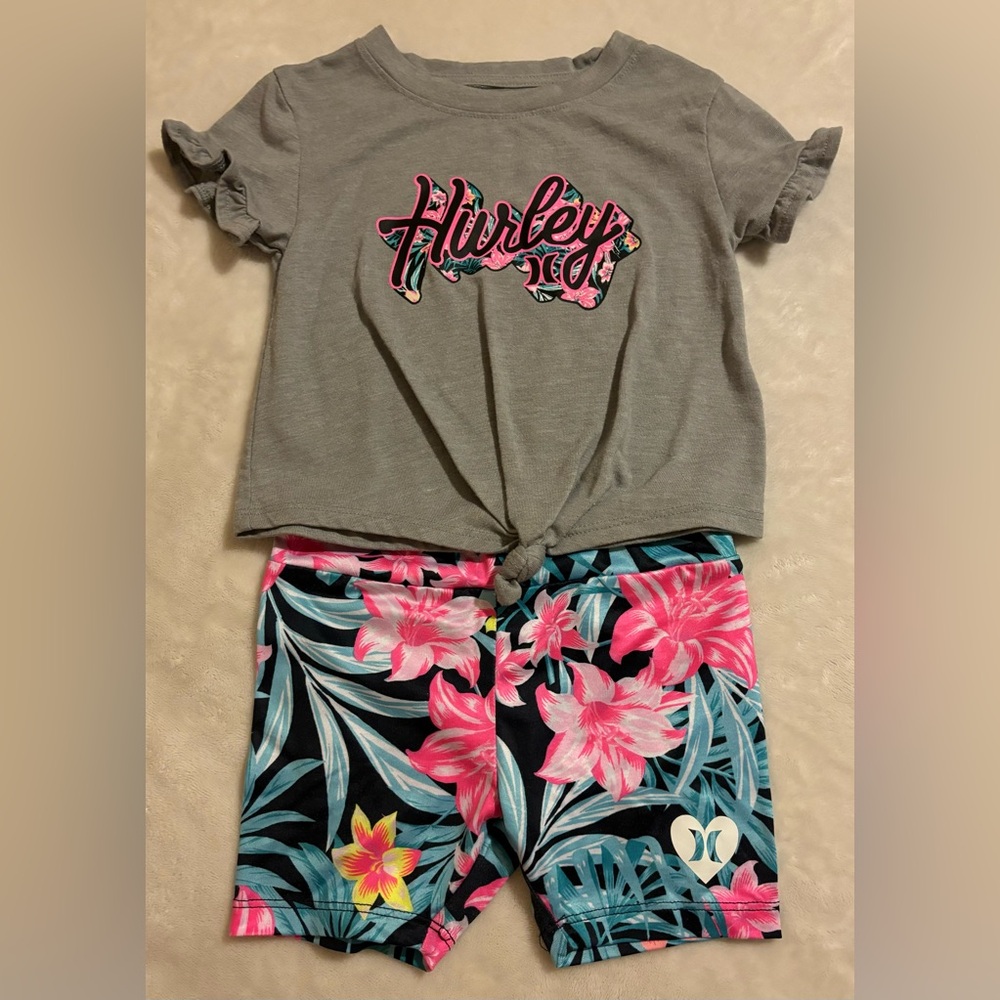 Hurley Toddler 2 Piece Set Size 3t